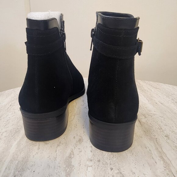 Bella Vita Womens Beatrice Dr Black Kidsuede Leather 7.5W - B005 - Picture 3 of 10